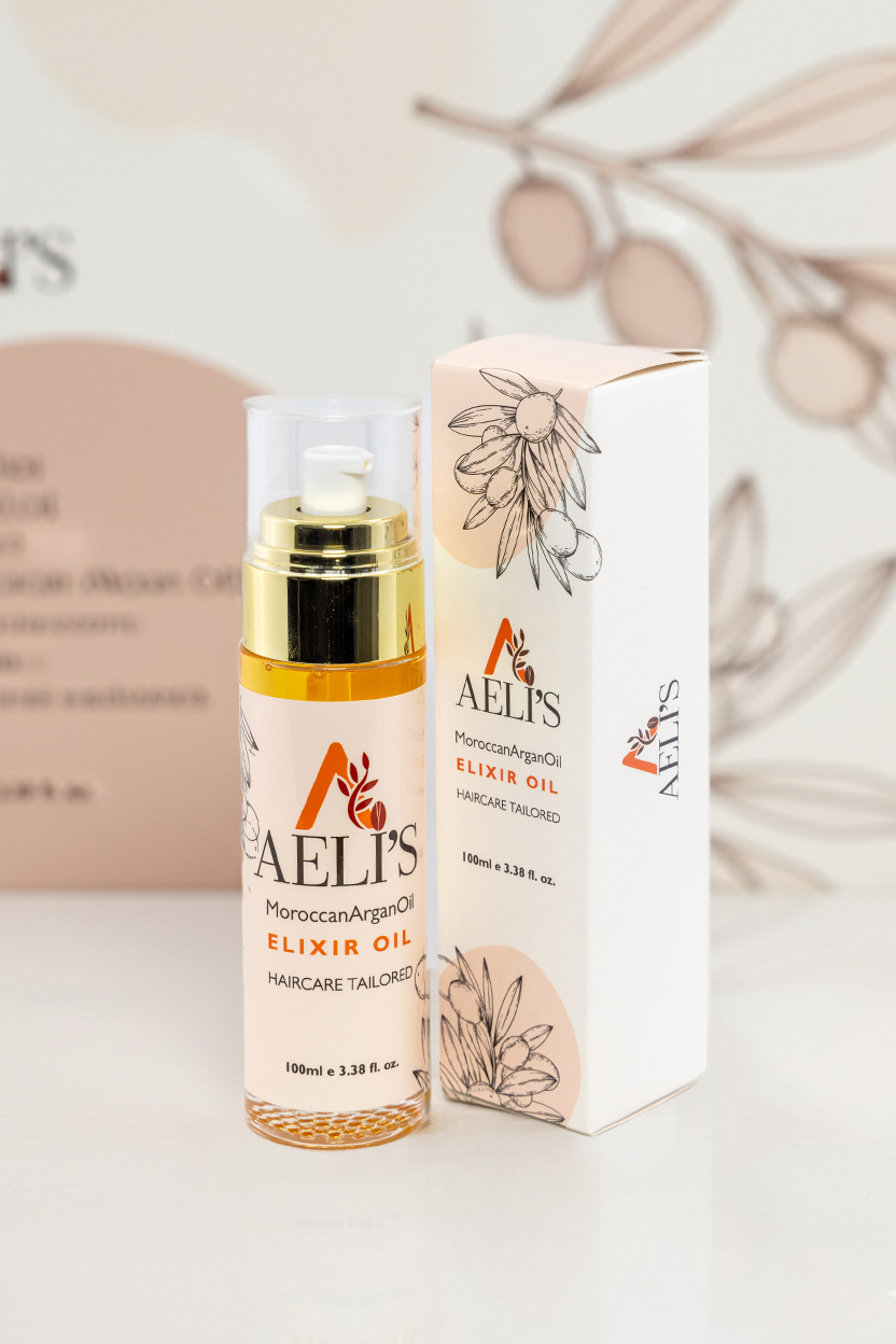 Moroccan Argan Hair Elixir Oil 100ml – Aeli's Beauty Products