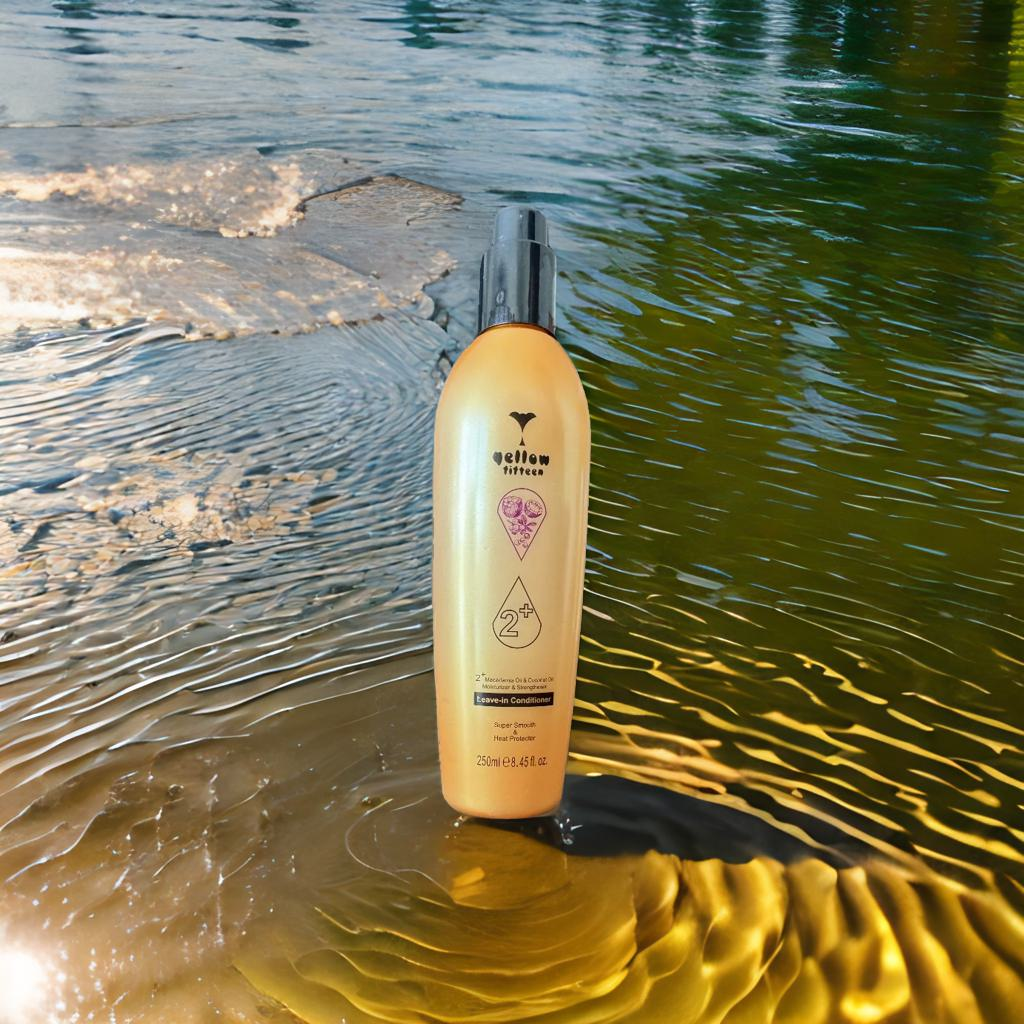 2+ Macadamia Oil & Coconut Oil Moisturizer & Strengthener Leave-in Conditioner 250ml