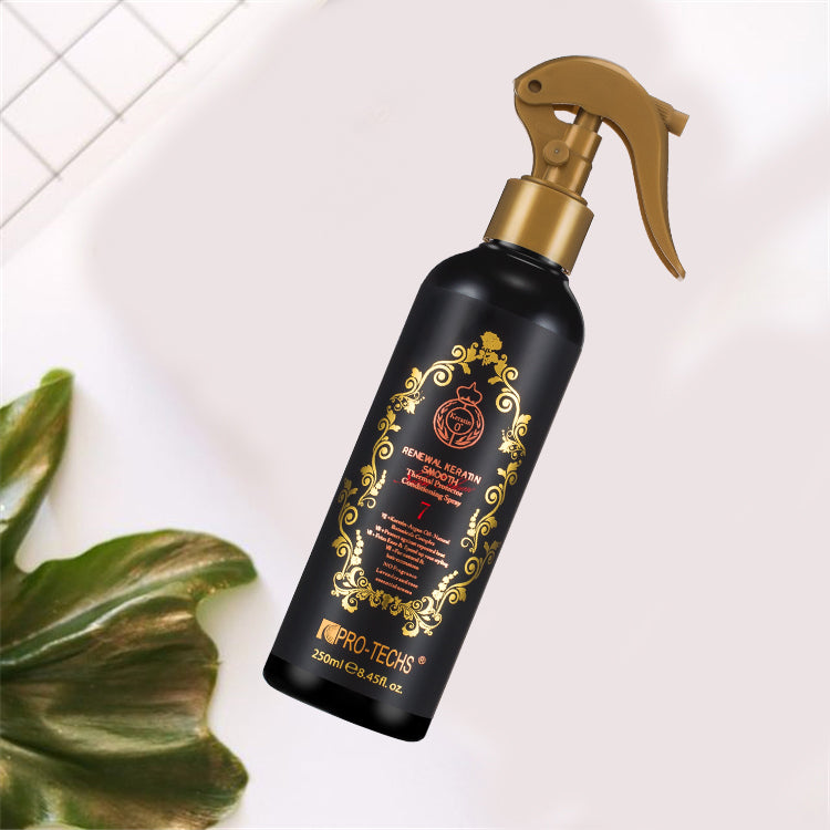 PRO-TECHS Keratin 0+ Renewal Keratin Smooth Thermal Protector Conditioning Spray