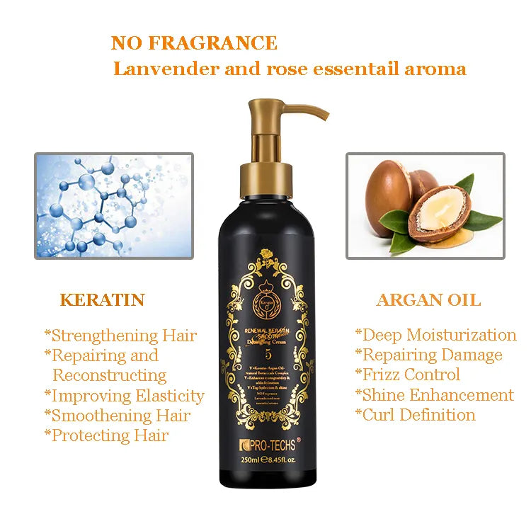 PRO-TECHS Keratin 0+ Renewal Keratin Smooth Detangling Cream