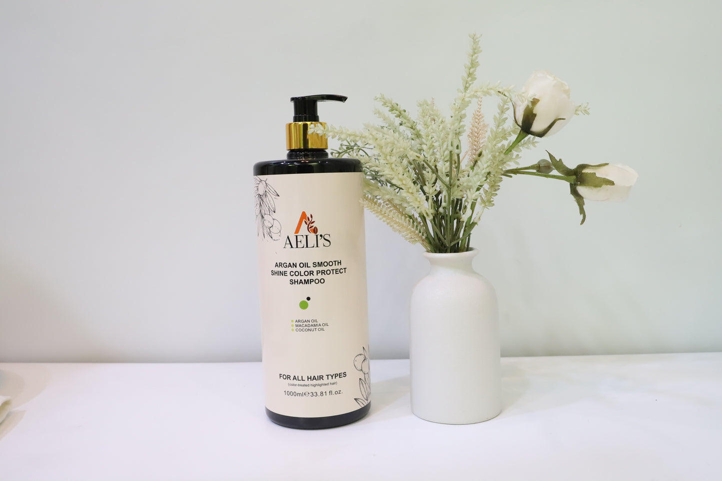 Aelis Argan Oil Smooth Shine Color Protect Shampoo