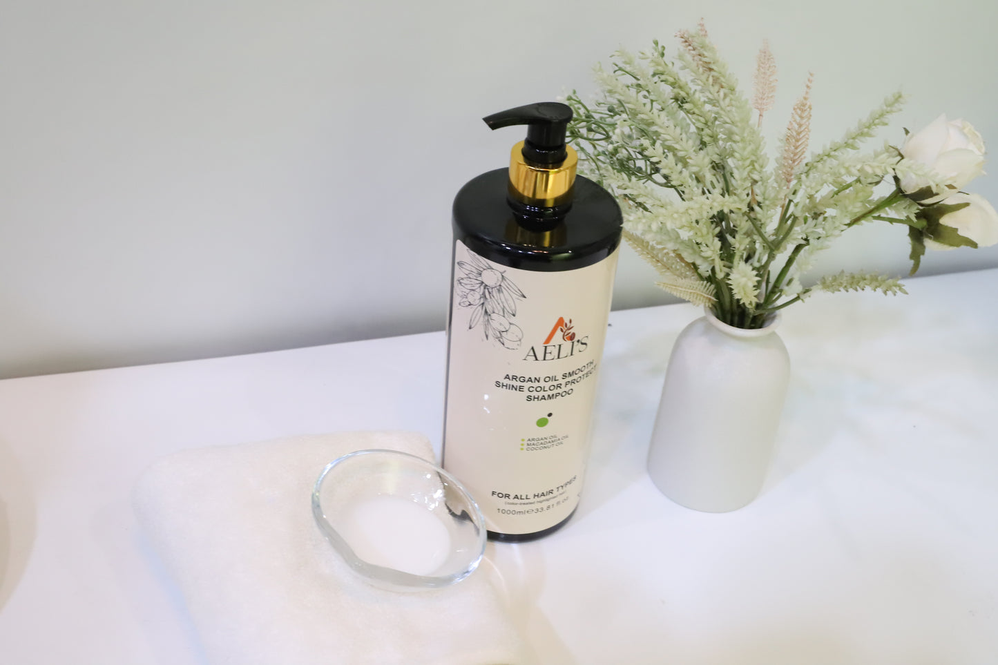 Aelis Argan Oil Smooth Shine Color Protect Shampoo