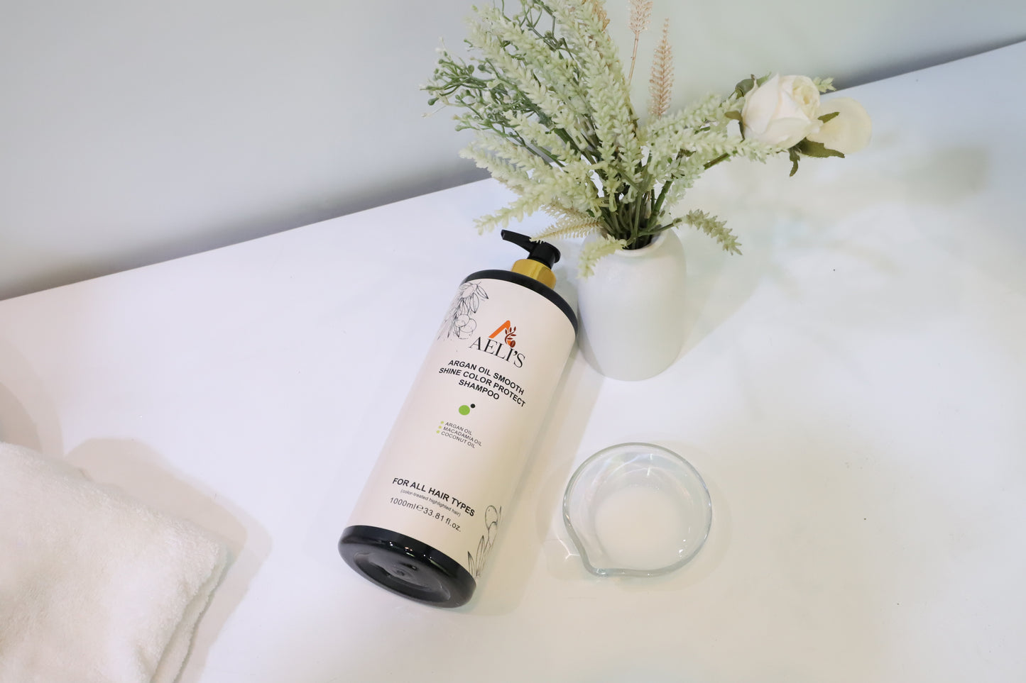 Aelis Argan Oil Smooth Shine Color Protect Shampoo
