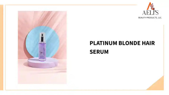 Platinum Blonde Hair Serum by@Outfy